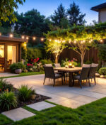 Jardin éclairé la nuit : pleins feux sur le solaire !